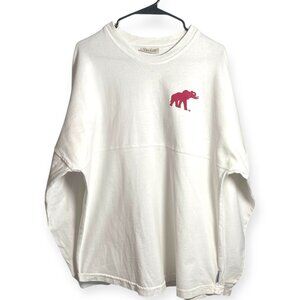 Spirit Jersey Rammer Jammer Yellow Hammer Alabama Crimson Tide White Long Sleeve